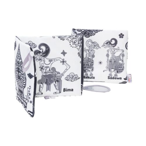 Little Friends Soft Book Monochrome Wayang Dan Batik