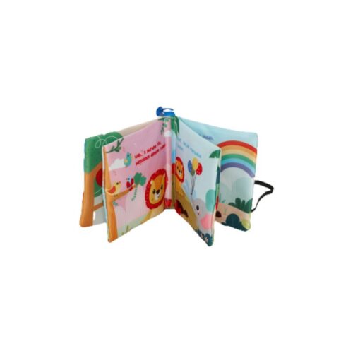Little Friends Soft Book Rattle O
