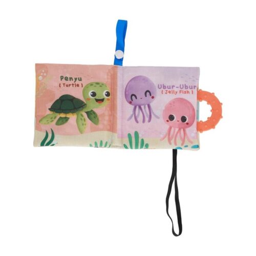 Little Friends Soft Book Teether