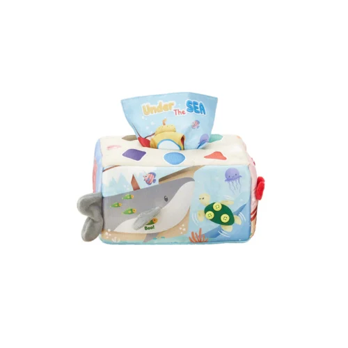 Little Friends Sensory Tissue Box Under The Sea