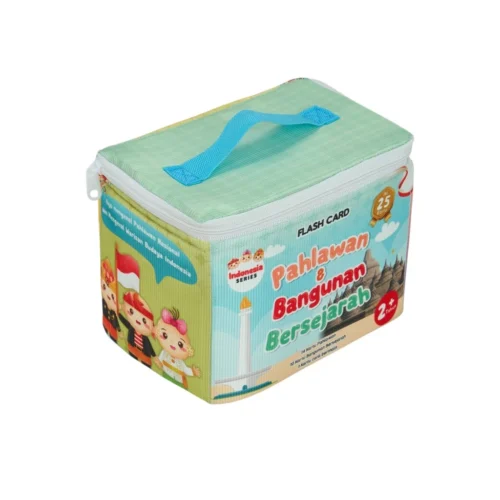 Little Friends Flash Card Flora dan Fauna Indonesia dan Bangunan Bersejarah
