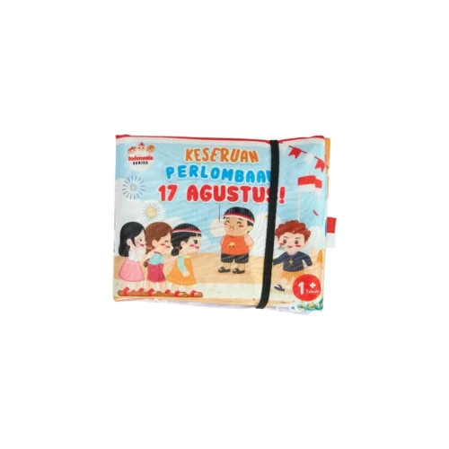 Little Friends Busy Book Keseruan Perlombaan 17 Agustus dan Rumah Adat