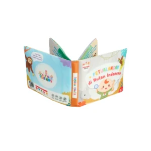 Little Friends Busy Book + Finger Puppet Petualangan Di Hutan Indonesia