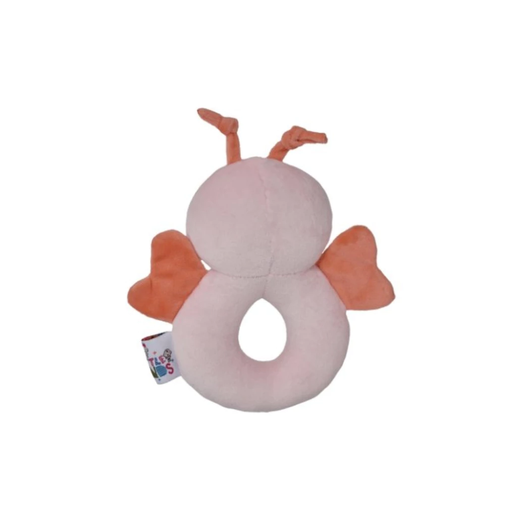 Little Friends Rattle Donut Butterfly Pink - Image 2
